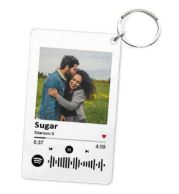 Spotify Keychain Custom Gift for Music Lovers, Personalized Keepsake Accessory for Events, Return Gifts, Corporate Gifting and Creative Everyday Carry Use